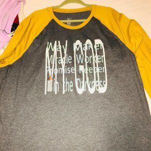 Waymaker Chorus 3x Long Sleeve T-shirt